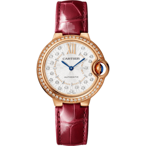 BALLON BLEU DE CARTIER, 33 MM, ROSE GOLD, DIAMONDS