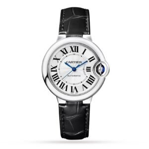 Cartier Ballon Bleu de Cartier watch, 33 mm, mechanical movement with automatic winding. Steel case-P17311207