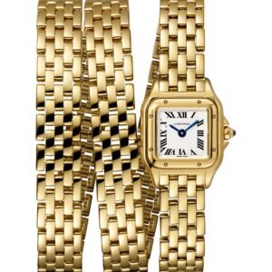 PANTHERE DE CARTIER, MINI, TRIPLE LOOP, YELLOW GOLD
