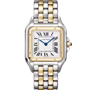 Panthère de Cartier, Large, Stainless Steel Yellow Gold