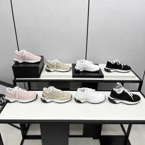 Chanel Thick-soled Panda Sneakers Panda Cookie Shoes