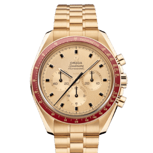 Omega Speedmaster Apollo 11 50th anniversary MoonshineTM gold 42mm
