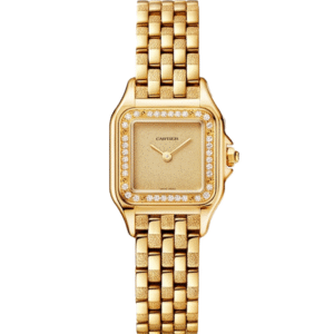 Panthere De Cartier, Small, Yellow Gold, Diamonds