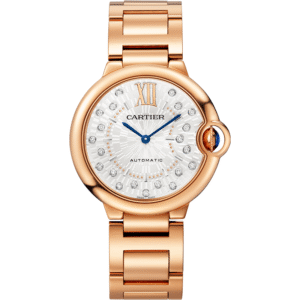 BALLON BLEU DE CARTIER, 36 MM, ROSE GOLD, DIAMONDS
