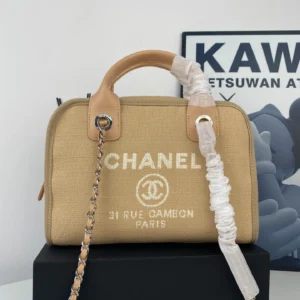 Canvas Bowling Bag Size: 28.5*28*12cm Model Number: AS8841 Apricot
