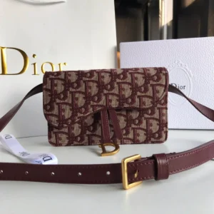 Classic old flower saddle waist bag Code:2043 Size:17*10*3.5cm