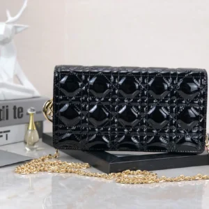 Explosive 2094A Dior diamond check classic 3 in 1 original quality 22cm