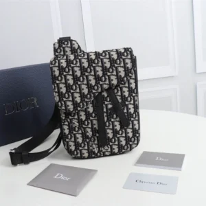 Dior Saddle Chest Bag Crossbody Model: 1ADPO171 Size: 16x21x5cm