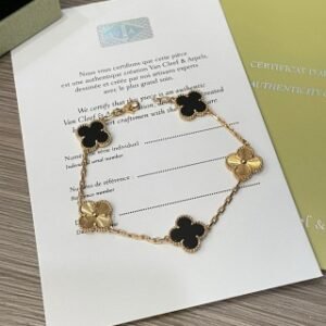 Vintage Alhambra bracelet, 5 motifs