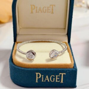 Possession open bangle bracelet