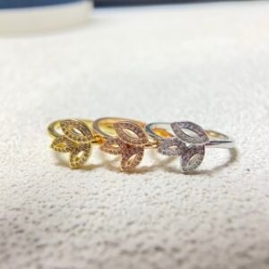 Lily Cluster Diamond Ring, Small