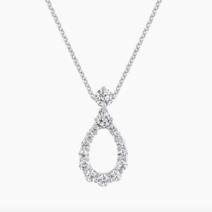 Diamond Loop Extra Large Diamond Pendant