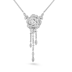 Bouton de Camélia transformable necklace