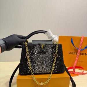 LV rhinestone Capucines