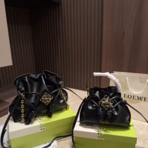 LOEWE Lucky Bag Chain Bag black