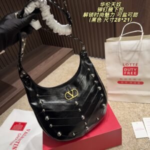 Valentino Studded Shoulder Bag