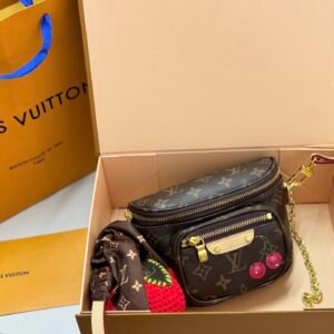 LV x Takashi Murakami cherry bag